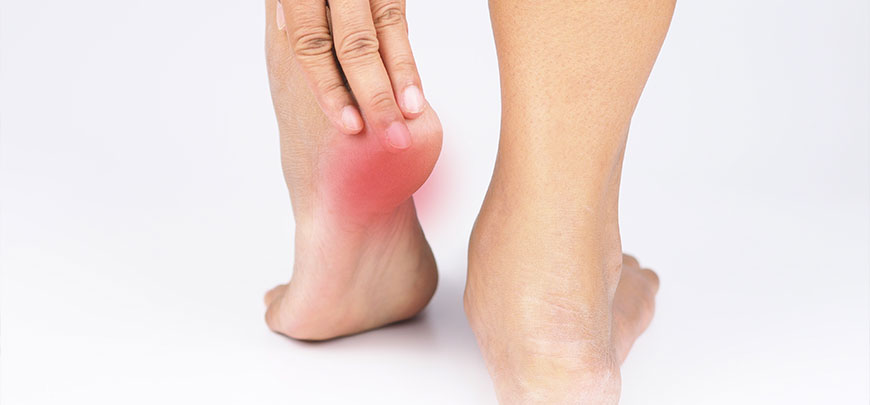 Patient experiencing ankle pain and in need of Advanced Joint Pain Relief